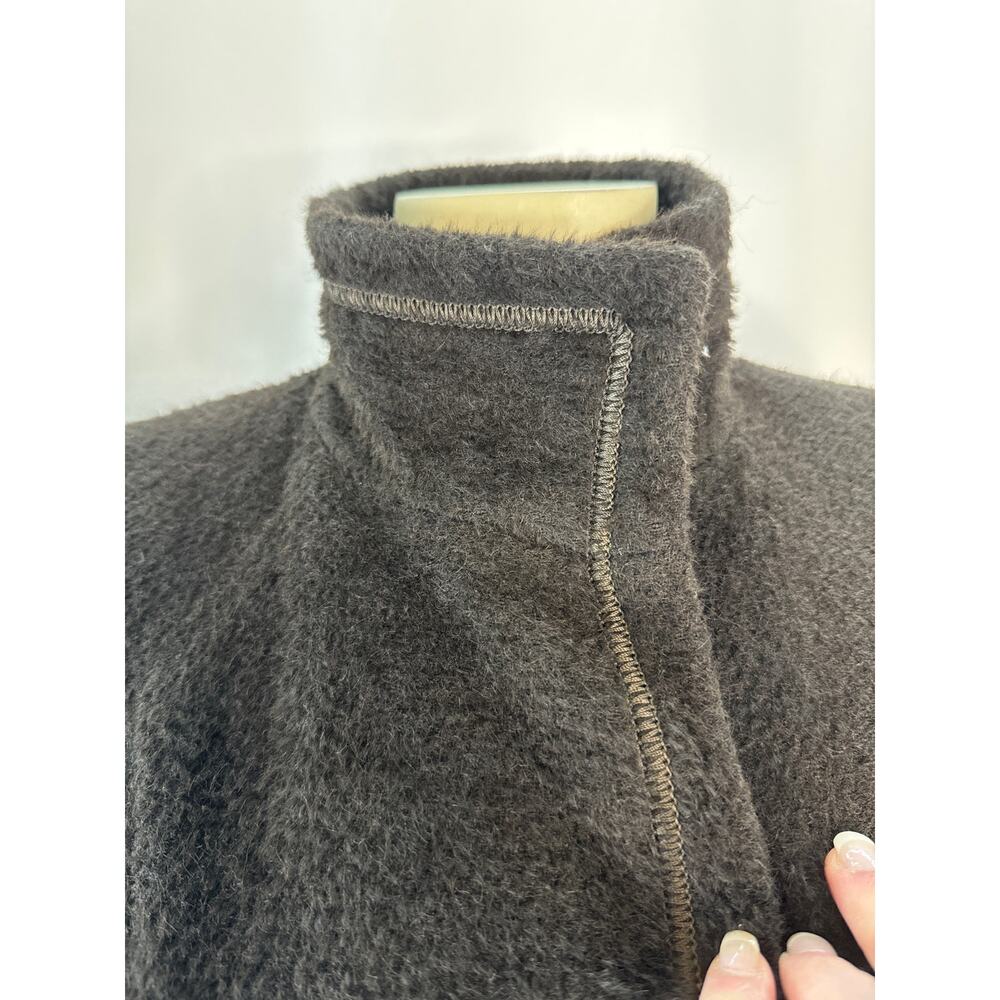 Vintage Studio by Searle Alpaca wool coat brown size medium - Picture 3 of 12